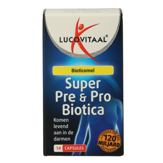 Lucovitaal Super pre & probiotica 14 Capsules