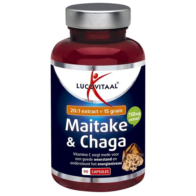 Lucovitaal Maitake & Chaga 90 Gélules