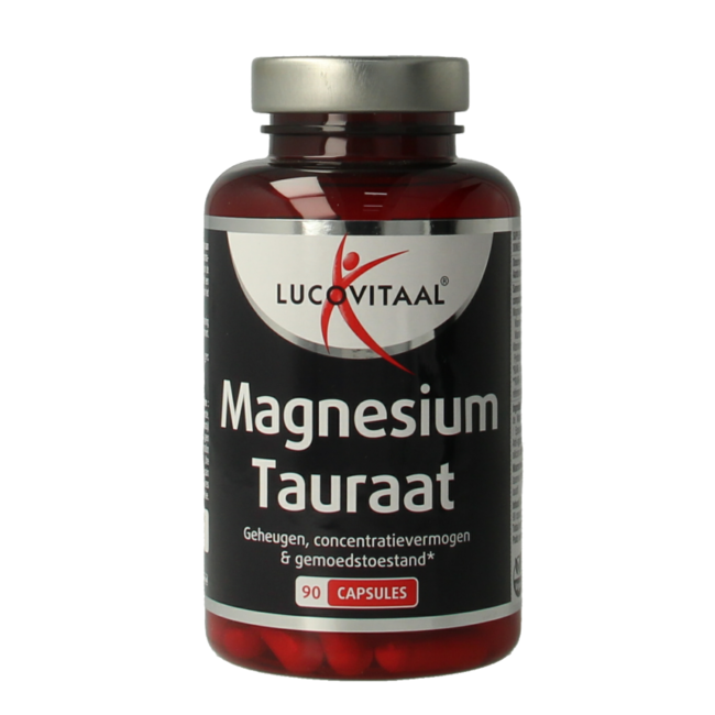 Lucovitaal Magnez Taurynian 90 Kapsułek