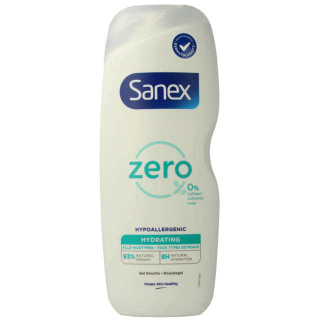 Sanex Zero% Shower Gel for Normal Skin 600ml