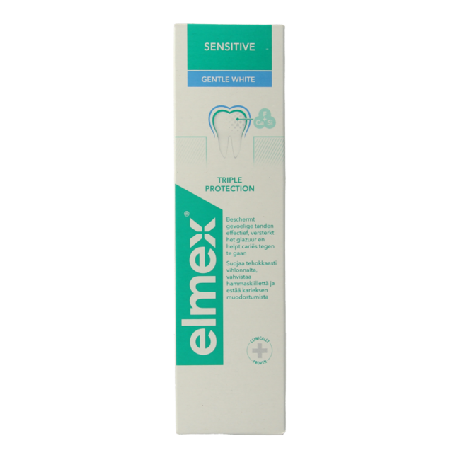Pasta de dientes Elmex Sensitive Gentle White 75 ml