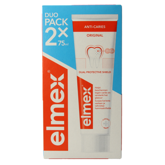 Elmex Dentifricio anti-carie originale 150 Millilitri
