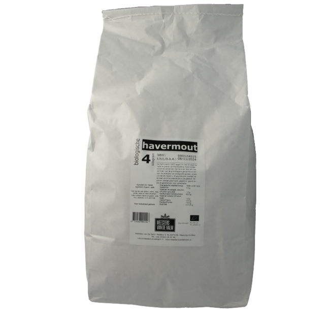 Płatki owsiane bio 4000 gramów