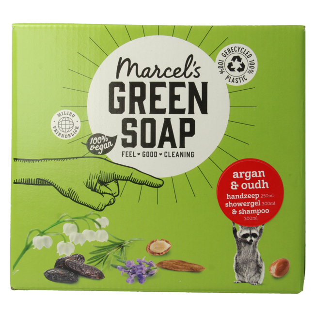 Marcel's Green Soap Geschenkbox Argan & Oudh, 1 Stück