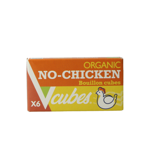 Vcubes Organic No Chicken Stock Cubes 72g
