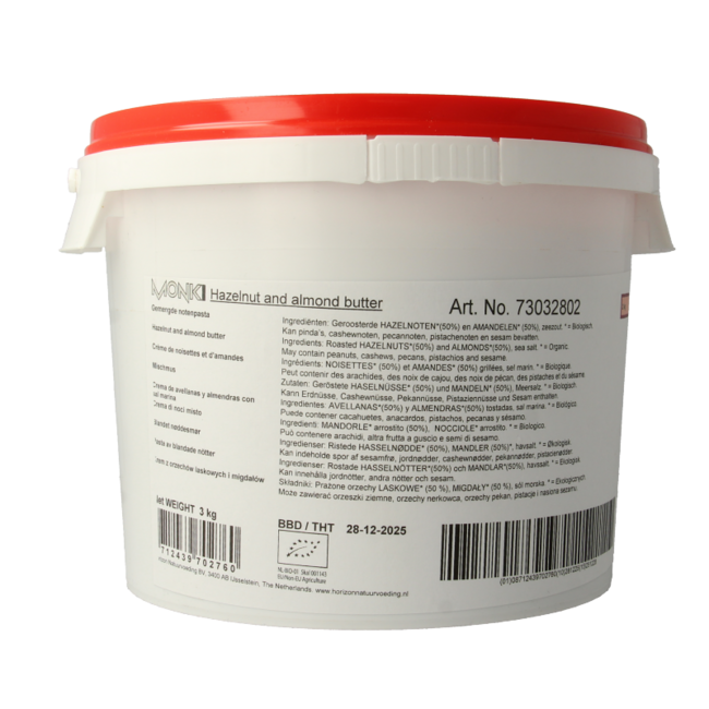 Monki Crema di Noci Miste con Sale Bio 3 Chilogrammi
