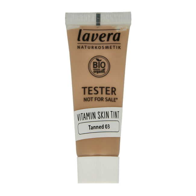 Lavera Vitamin skin tint 03 tanned bio tester 1 Tester