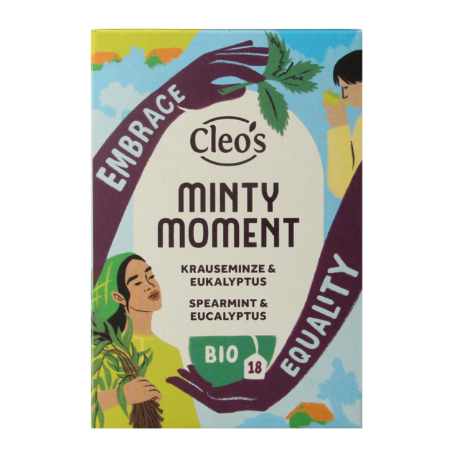 Cleo's Minty moment bio 18 Bustine