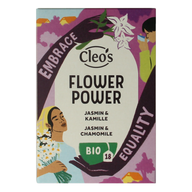 Cleo's Flower Power Bio 18 Beutel