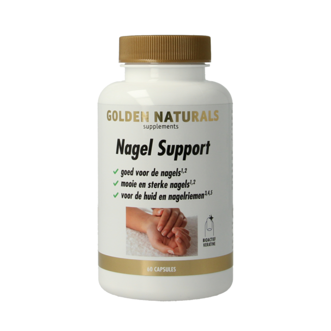 Golden Naturals Supporto Unghie 60 Capsule Vegetali