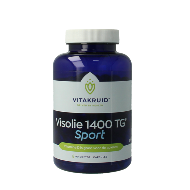 Vitakruid Huile de poisson 1400 TG sport 90 Capsules molles