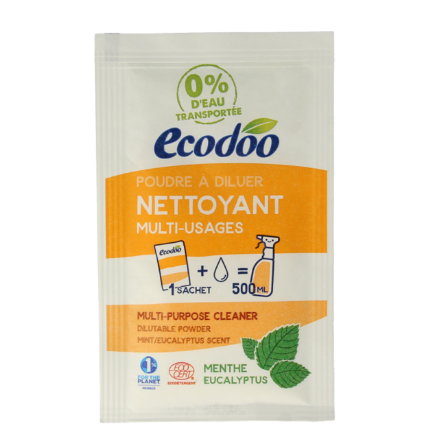 Ecodoo Allesreiniger poeder oplosbaar eco 10 Gram