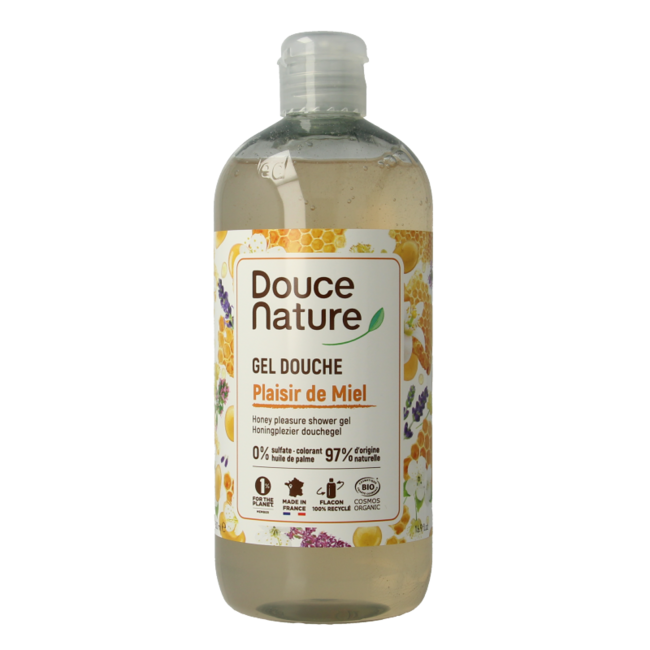 Organic honey pleasure shower gel 500ml