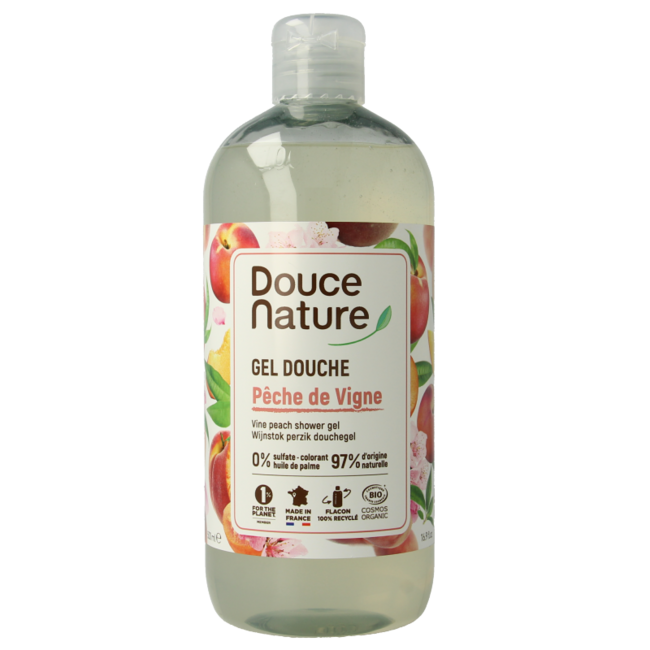 Douce Nature Żel pod prysznic brzoskwinia 500 mililitrów