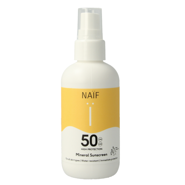 Naif Spray przeciwsłoneczny SPF50 100 mililitrów
