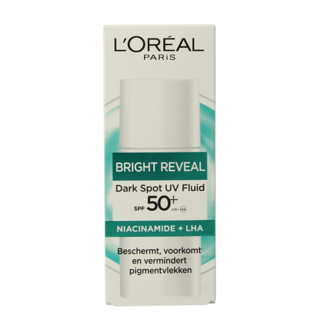 L'Oreal Paris Bright Reveal Fluid UV redukujący przebarwienia SPF50+ 50 mililitrów