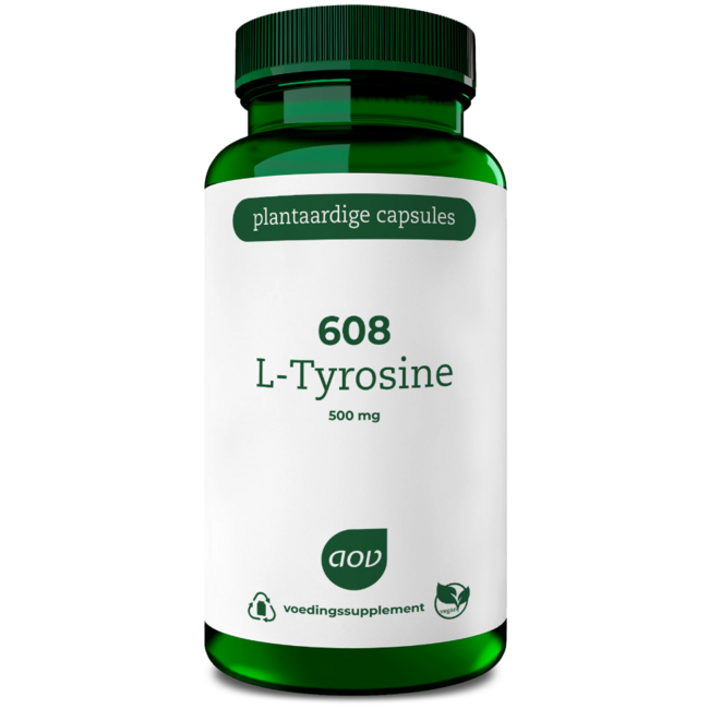 AOV 608 L-Tyrosine 60 Vegetarische capsules