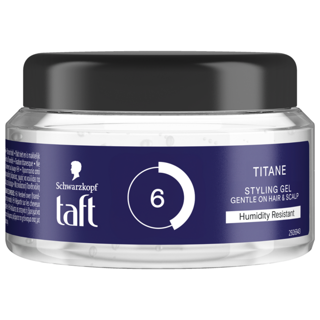Taft Power Gel Titanio Vasetto 250 Millilitri