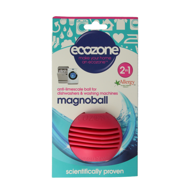 EcoZone Magnoball descalcificador para lavadora y lavavajillas 1 unidad