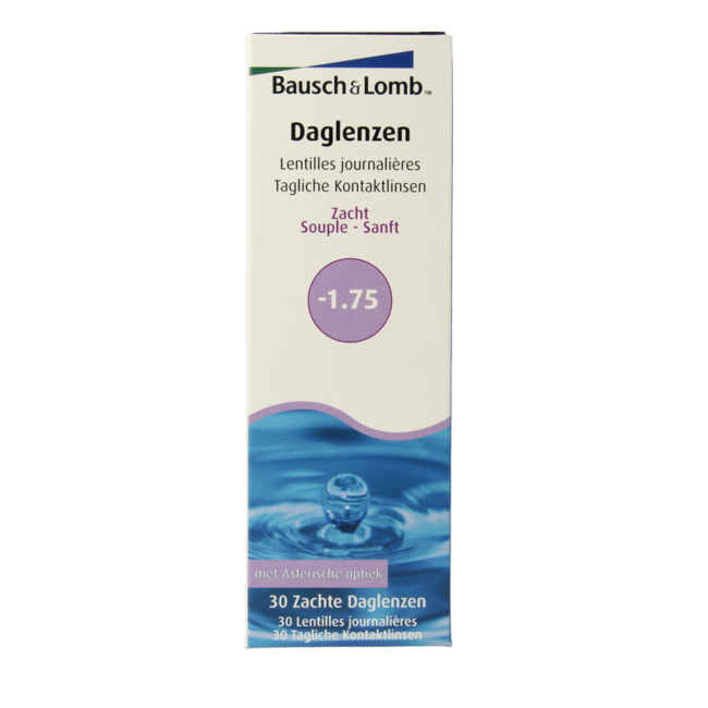 Lenti a Contatto Giornaliere OTC Medical -1.75 (30 Pezzi)