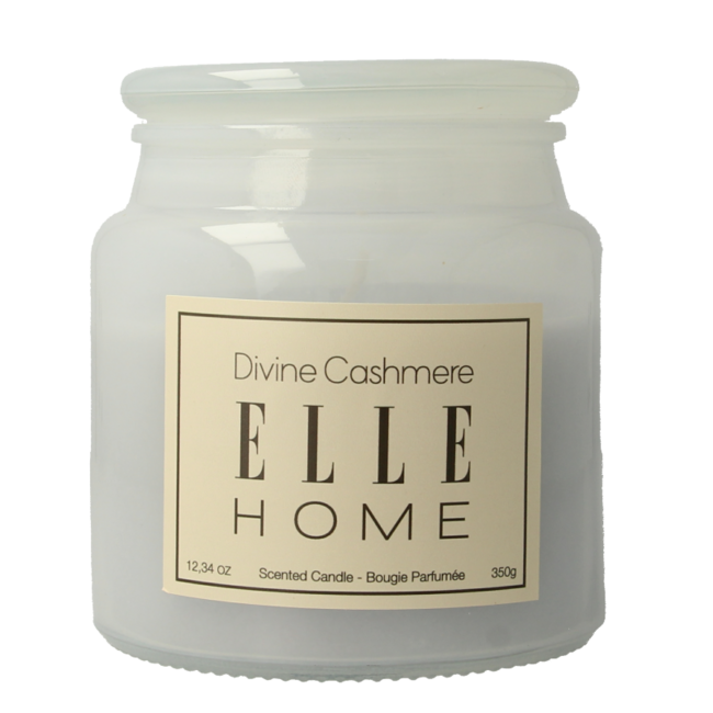 Vela perfumada en tarro Elle Home Divine Cashmere 350 g
