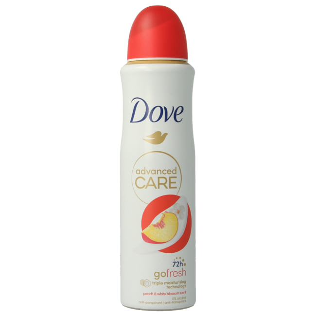 Dove Deodorante spray go fresh pesca 150 Millilitri