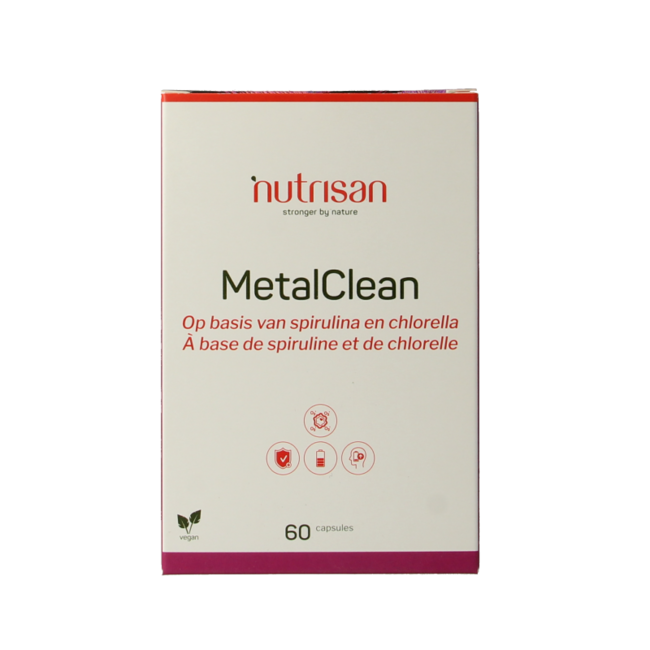 Nutrisan Metalclean 60 vegetarian capsules
