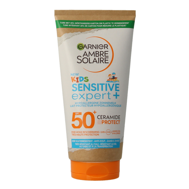 Garnier Ambre Solaire Lait Kids Peau Mouillée SPF 50 175 ml