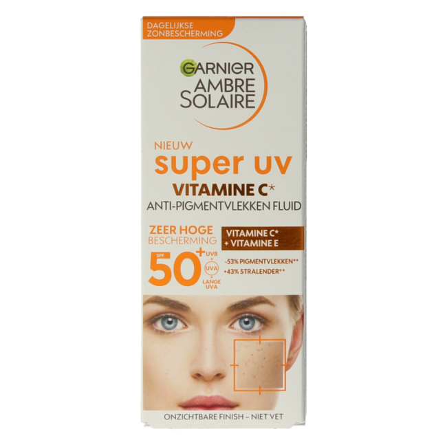 Ambre Solaire Fluide vitamine C super UV SPF50+ 40 ml