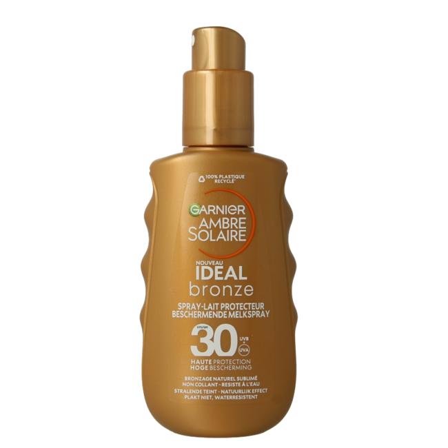 Ambre Solaire Mleczko w sprayu Ideal Bronze SPF30 150 Mililitrów