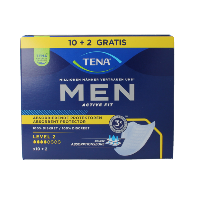 Tena Men active fit L2 12 Pièces