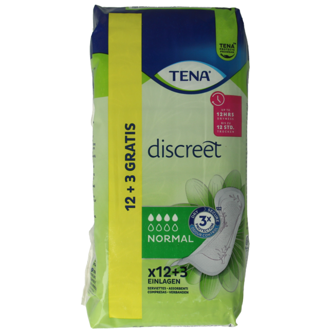 Tena Discreet normal 15 pièces