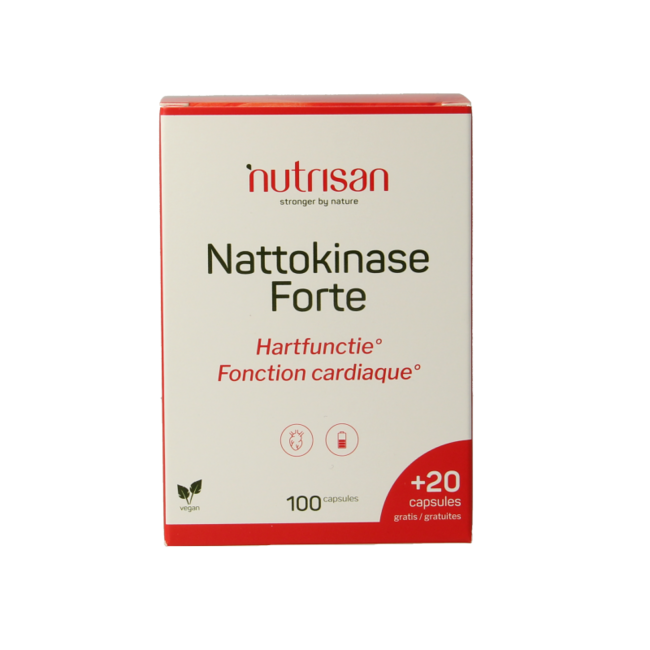 Nattokinase forte 100 mg 120 cápsulas