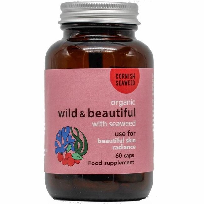 Cornish Seaweed Wild & Beautiful Bio 60 Capsule