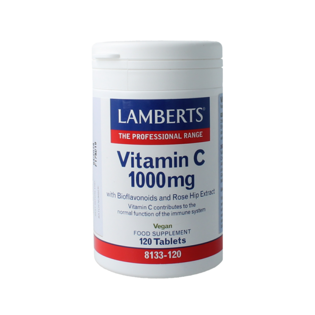 Vitamin C 1000mg & Bioflavonoids 120 Tablets