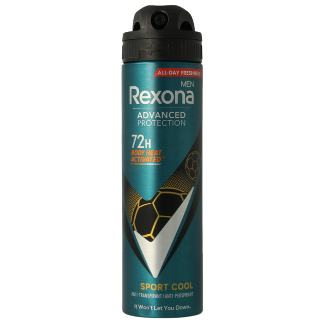 Rexona Deodorant Spray 72h Sport Cool 150 Milliliter