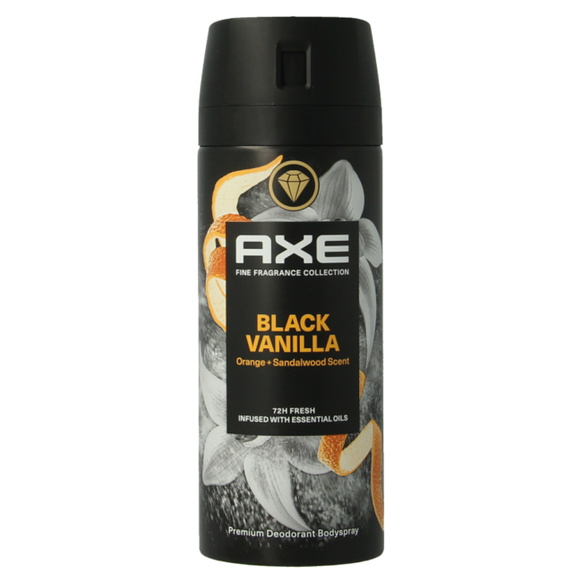 AXE Deodorant Bodyspray Black Vanilla 150 Milliliter