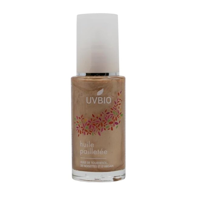 UVBIO Huile corporelle illuminatrice bio 50 ml