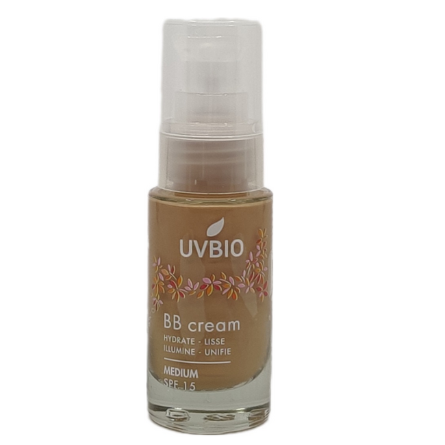 UVBIO 5-in-1 Organic BB Cream Medium SPF15 30ml