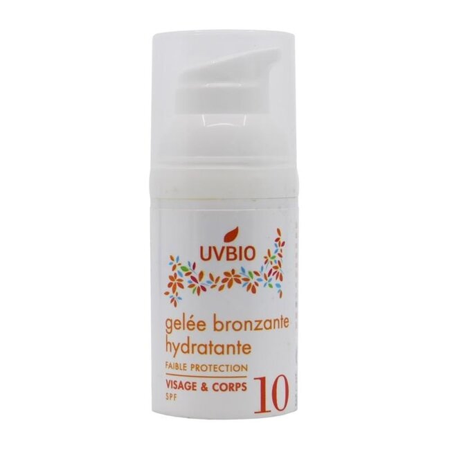 UVBIO Gel de bronzage hydratant bio SPF10 30 ml