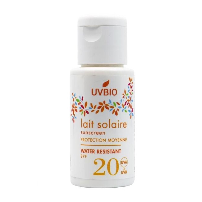 UVBIO Organic Sunscreen SPF20 50ml