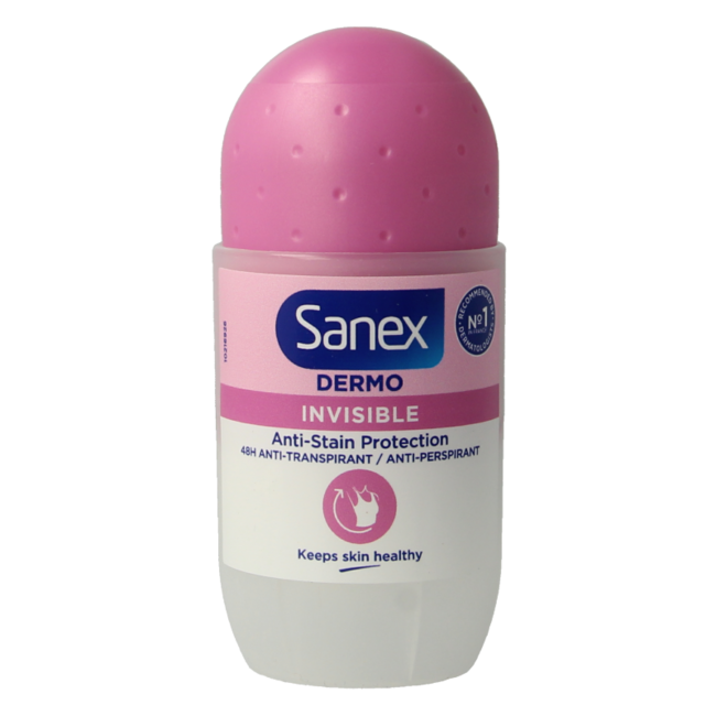 Deodorante roll-on invisibile Sanex 50 Millilitri