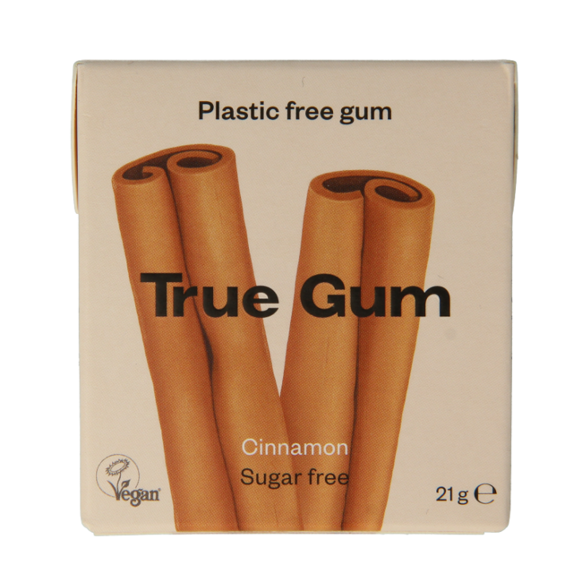 True Gum Cinnamon Sugar-Free 21g