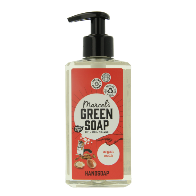 Sapone Mani Marcel's Green Soap Argan & Oudh 250 Millilitri