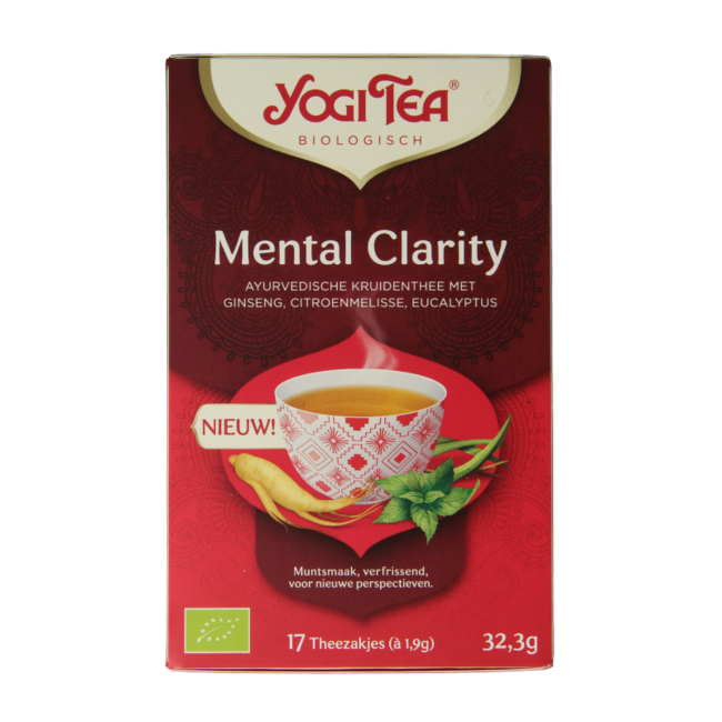 Mental Clarity Organic 17 Tea Bags