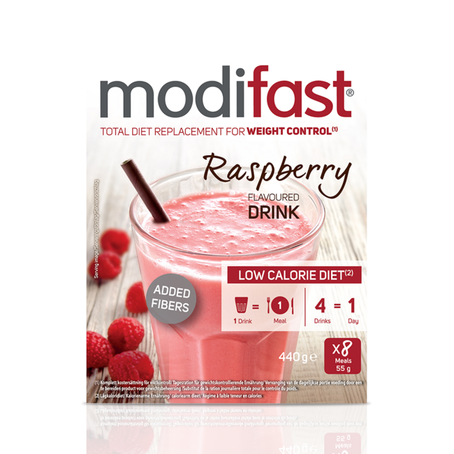 Modifast Intensive koktajl malinowy 440 gramów