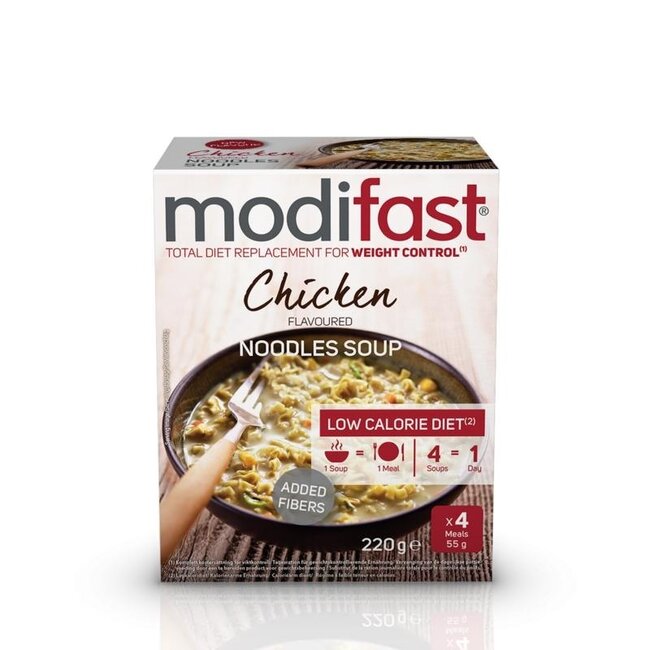 Soupe de nouilles au poulet Modifast Intensive 220 grammes