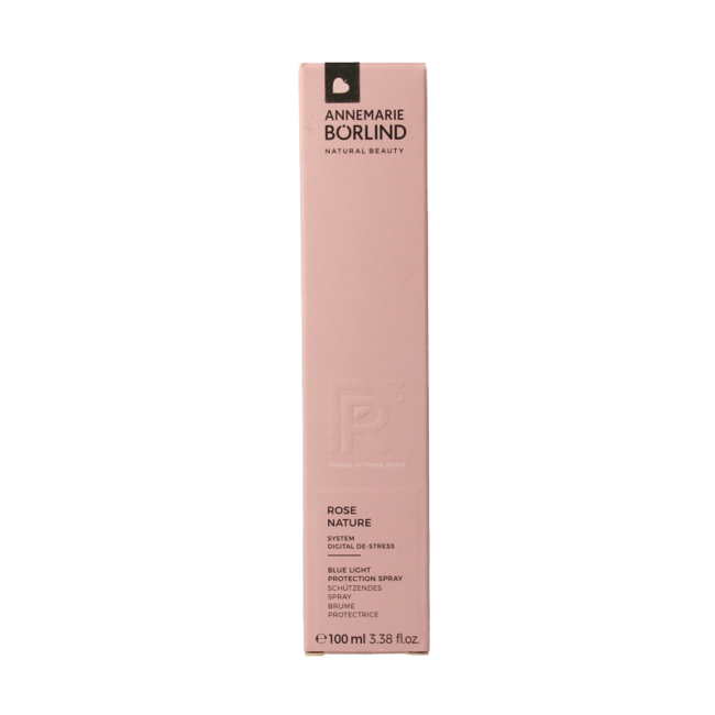 Spray de protection contre la lumière bleue Borlind Rose Nature 100 ml