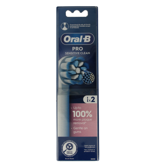 Oral-B Sensitive Clean Aufsteckbürsten, 2 Stück