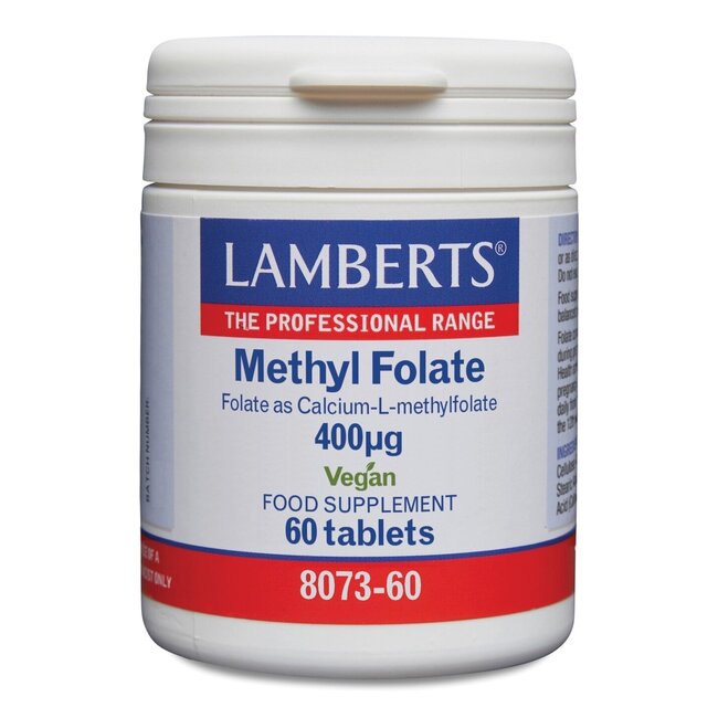Lamberts Methyl Folate 400mcg 60 Tablets